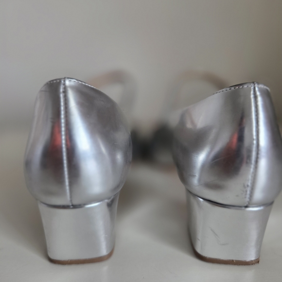 DOEN Women's Silver Block Mary Jane Strape - Picture 4 of 6